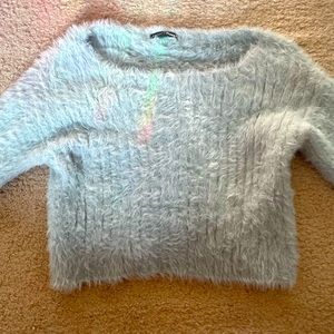 ♡Fuzzy Fashion Nova Cropped Sweater